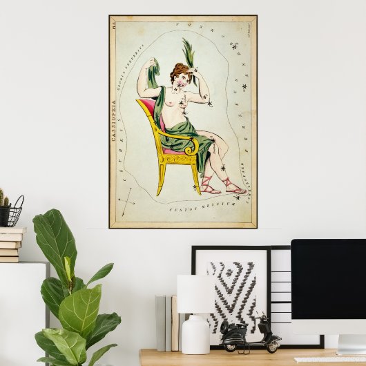 Cassiopeia Poster (Thuiskantoor)