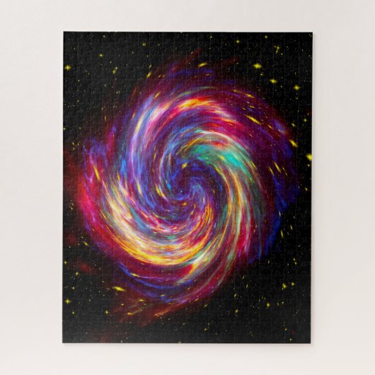 Cassiopeia Supernova Jigsaw Puzzle (Vertical)