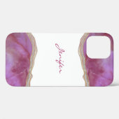 Cassis Coque en marbre liquide moderne -coque ipho (Verso (horizontal))