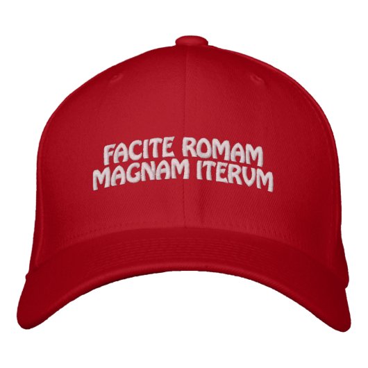 CASSIS "FACITE ROMAM MAGNAM ITERVM" GEBORDUURDE PET (Voorkant)
