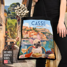 CASSIS • Frankrijk  Franse Bulldog Kunst Muse Reiz