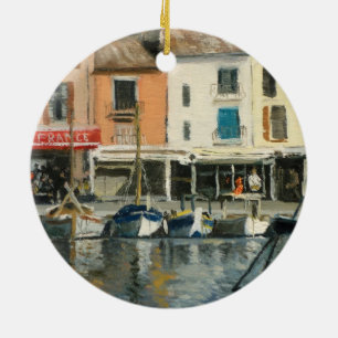 Cassis Provence boten Keramisch Ornament