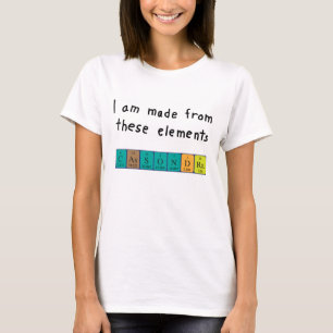 Cassondra periodiek shirt