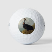 Cassowary (Australische vogel) (Wilde Dierenkunst) Golfballen (Voorkant)