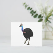 Cassowary Bird Briefkaart (Staand voorkant)