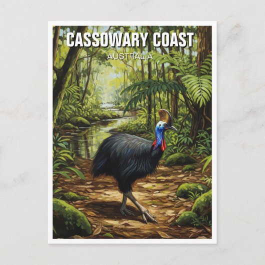 Cassowary Coast Region Australië Reizen Briefkaart (Voorkant)