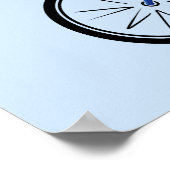 Cassowary fietsen poster (Hoek)