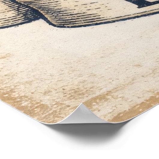 Cast Slow, Live Deep Poster (Hoek)