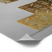 Cast Tumbaga pectoris uit Huaca del Dragon Poster (Hoek)