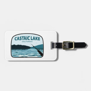 Castaic Lake California Vistanghengel Bagagelabel