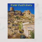  Castalla Castle, Briefkaart Spanje (Voorkant)