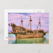 Castaway cay pirates uit de Caraïben Briefkaart (Voorkant / Achterkant)