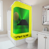 Castaway Island Douchegordijn (In situ)