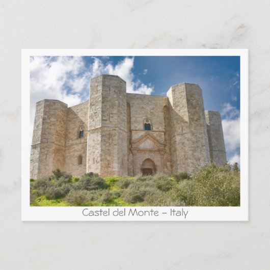 Castel del Monte Briefkaart (Voorkant)