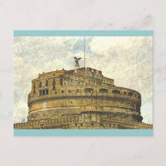 castel sant ' angelo briefkaart (Voorkant)