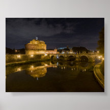 Castel Sant Angelo 's nachts