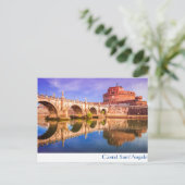Castel Sant'Angelo, Rome Briefkaart (Staand voorkant)
