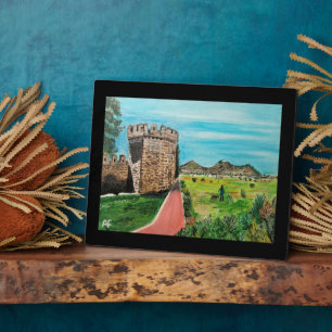 Castell de Benisanó Schilderij door Alfred Fox Fotoplaat