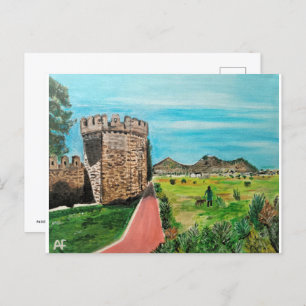 Castell de Benisanó schilderij van Alfred Fox Briefkaart
