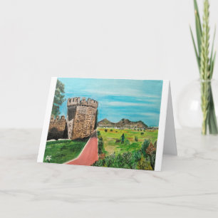 Castell de Benisanó schilderij van Alfred Fox Kaart