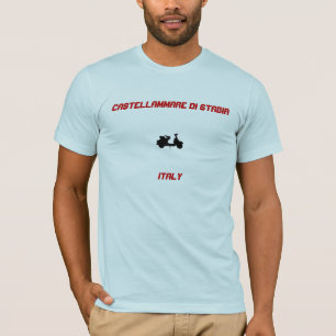 Castellammare di Stabia, Italië Scooter T-shirt