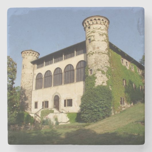 Castello 6, Toscane Stenen Onderzetter (Voorkant)