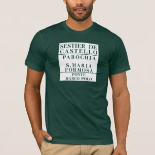 Castello-Formosa-Marco Polo, Venetië, Street T-shirt
