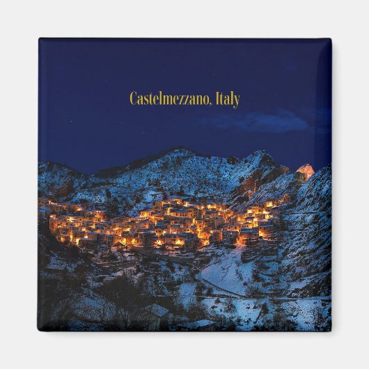 Castelmezzano, Italië Magneet (Voorkant)