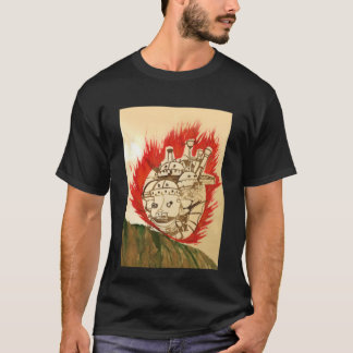 Castelo Animado - Fanart / ghibli Básica T-shirt