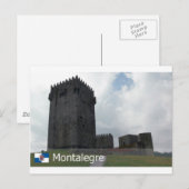 Castelo de Montalegre, Portugal Briefkaart (Voorkant / Achterkant)