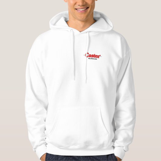 Caster Hood Sweatshirt red (Voorkant)