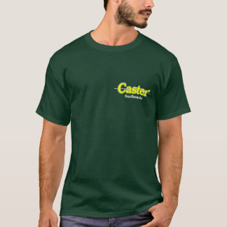 Caster T-Shirt Yellow op Green