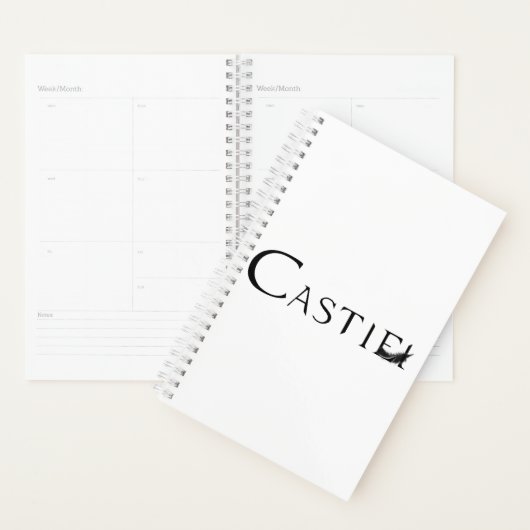 Castille avec plumes (Devant avec enveloppe)