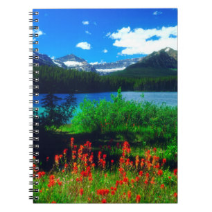 Castilleja-wildebloemen Notitieboek
