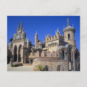 Castillo Colomares, Benalmadena pueblo, Spanje Briefkaart