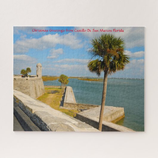 Castillo De San Marcos Florida Jigzaag Puzzle Legpuzzel (Horizontaal)
