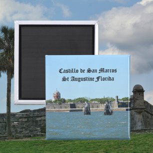 Castillo de San Marcos St Augustine FL Foto Magneet