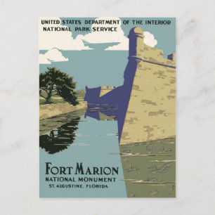 Castillo de San Marcos St. Augustinus Briefkaart