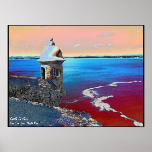Castillo El Morro -1 Poster (Devant)