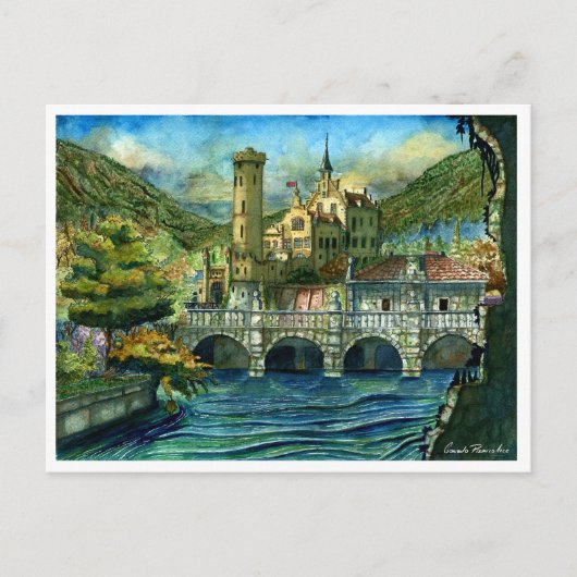 Castillo en el Lago  Briefkaart (Voorkant)