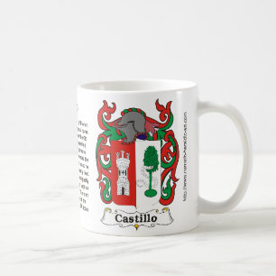Castillo Family Coat of Arms Mok