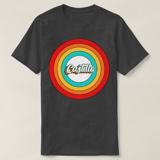 Castillo Naam Shirt Castillo Circle (Design voorkant)