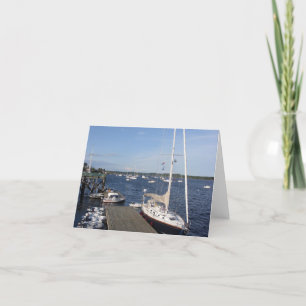 Castine, carte pour notes du Maine