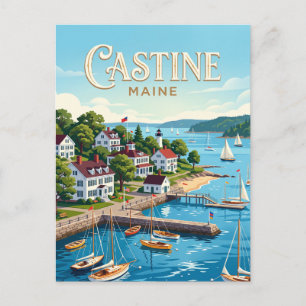 Castine, Maine Briefkaart