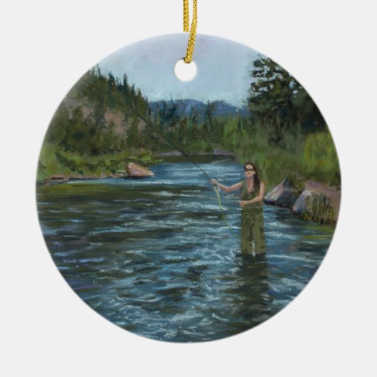 Casting Call Keramisch Ornament (Voorkant)