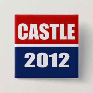 CASTLE 2012 VIERKANTE BUTTON 5,1 CM