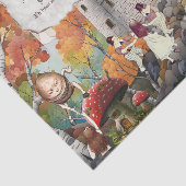 Castle Alice Mulberry Struik Caterpillar Tissuepapier (Detail)