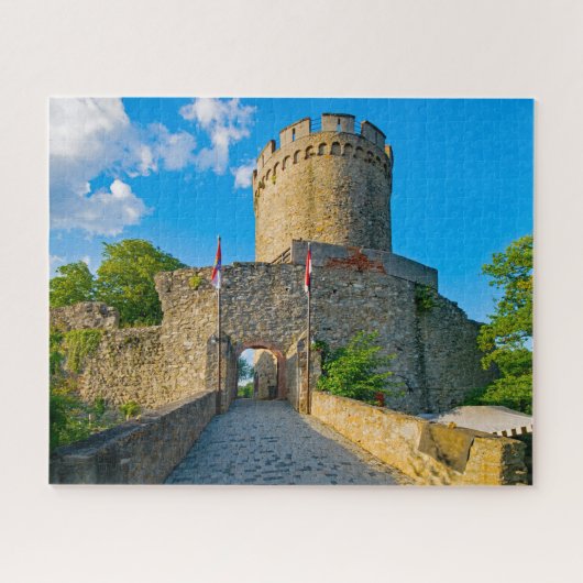 Castle Alsbach Duitsland. Legpuzzel (Horizontaal)