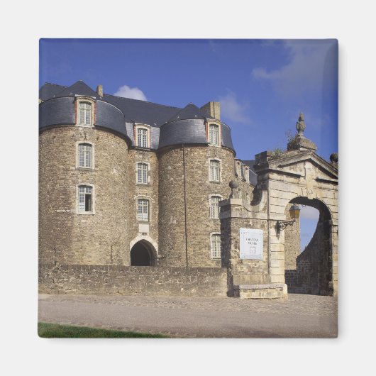 Castle and Museum, Boulogne, Pas-de-Calais, Magneet (Voorkant)