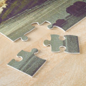 Castle and River Through a Brick Arch Puzzle Legpuzzel (Zijkant)